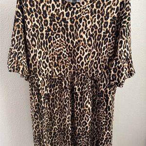 Forever 21 Animal Print Top